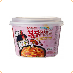 SAM YANG Buldak tteokbokki topokki carbonara