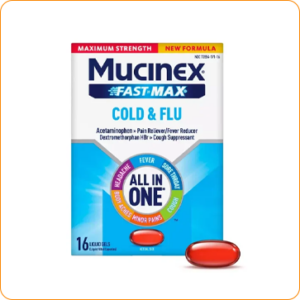 Mucinex Máxima Potencia Fast-Max Cápsulas Líquidas